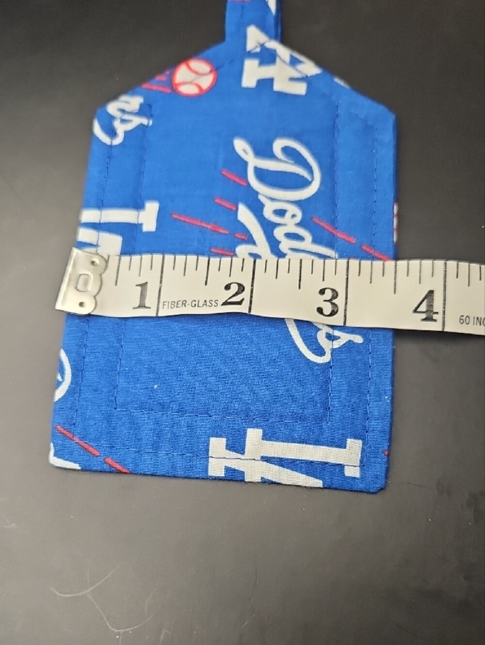 Dodgers Blue Carry-On Luggage Tag Fabric Material- NWOT - Picture 8 of 8